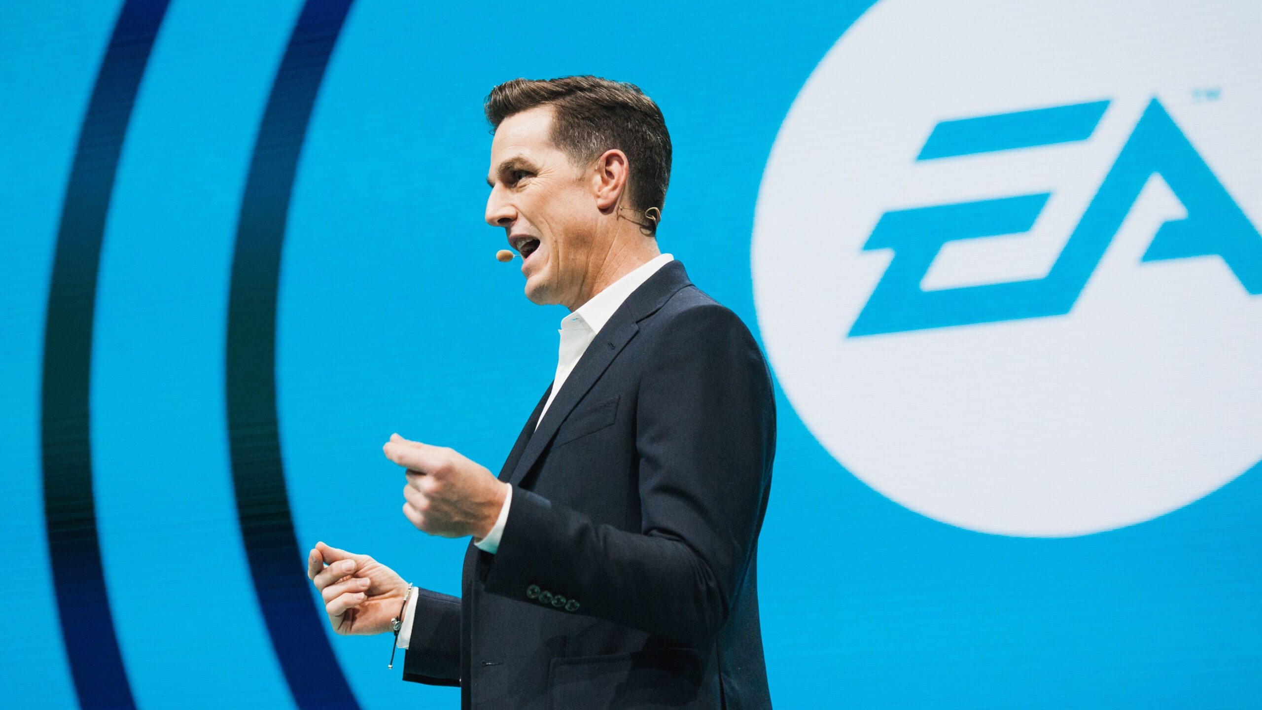 Imagem de uma apresentação da EA