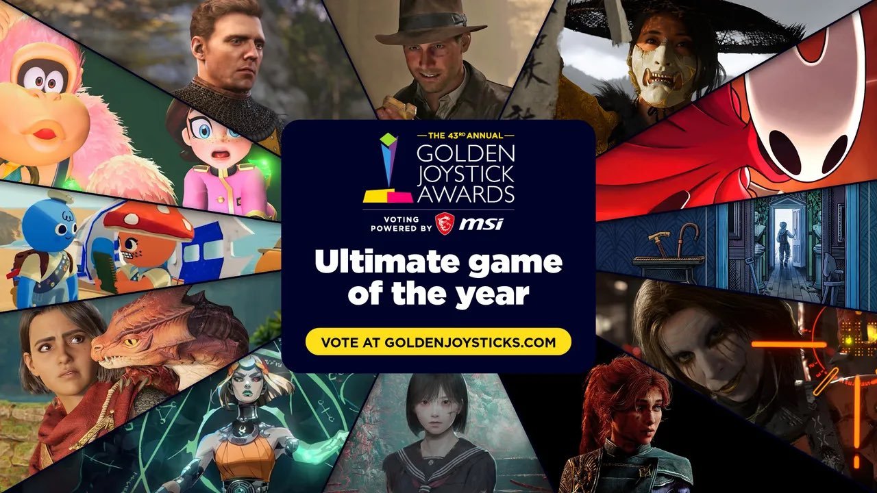 Golden Joystick Awards, jogo do ano