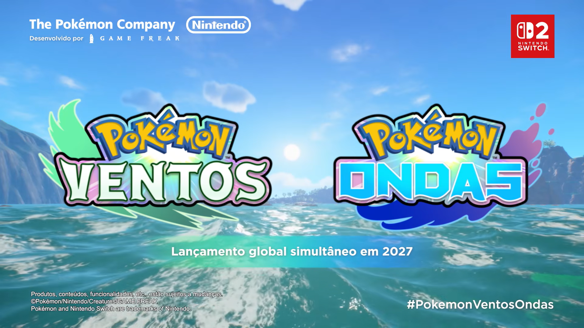 Imagem de Pokémon Ventos e Ondas