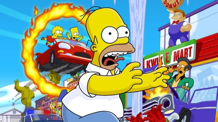 Imagem de The Simpsons Hit & Run